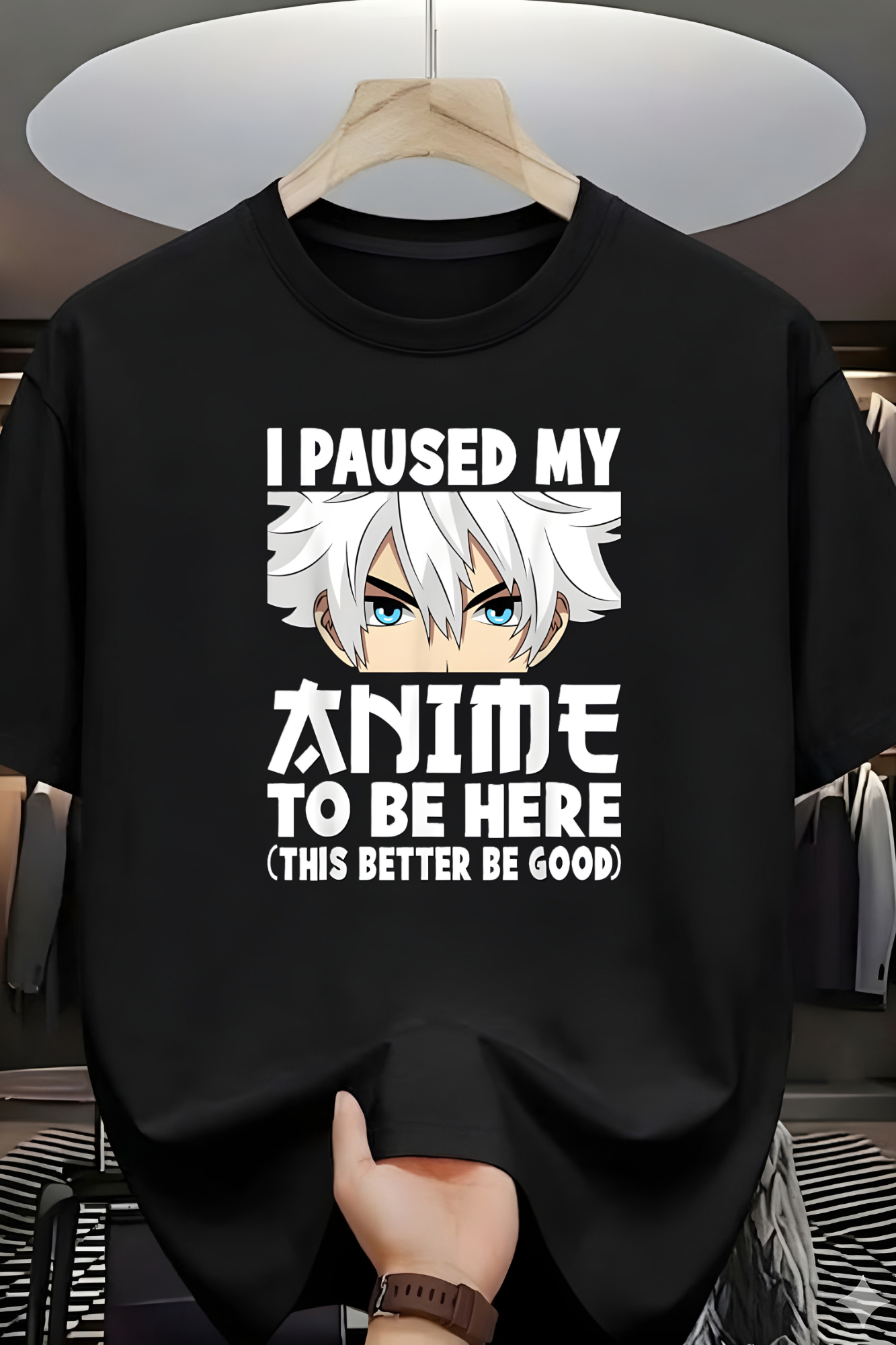 I Paused My To Be Here Unisex Classic Crew T-Shirt
