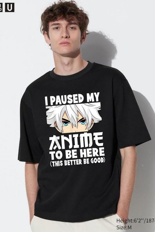 I Paused My To Be Here Unisex Classic Crew T-Shirt