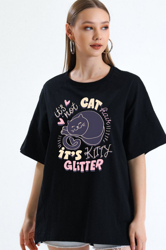 Kitty Glitter Women's Classic T-Shirt