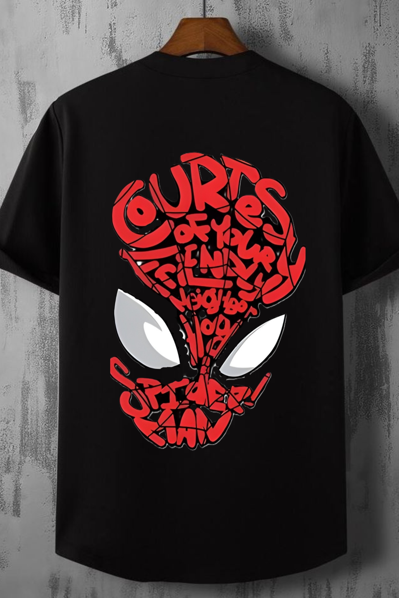 Red Venom Unisex Oversized Standard T-Shirt