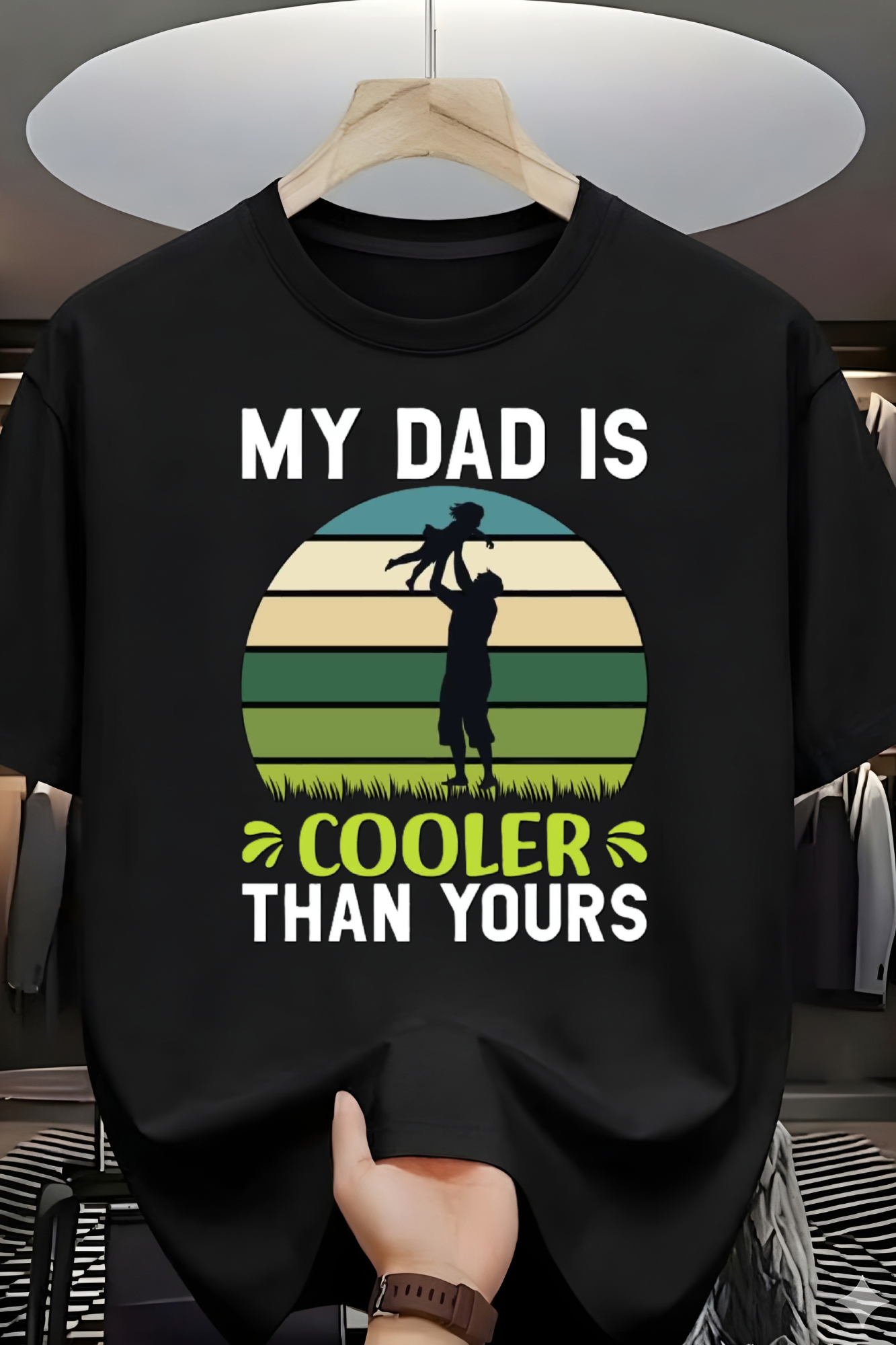 Cool DAD Male Classic Crew T-Shirt