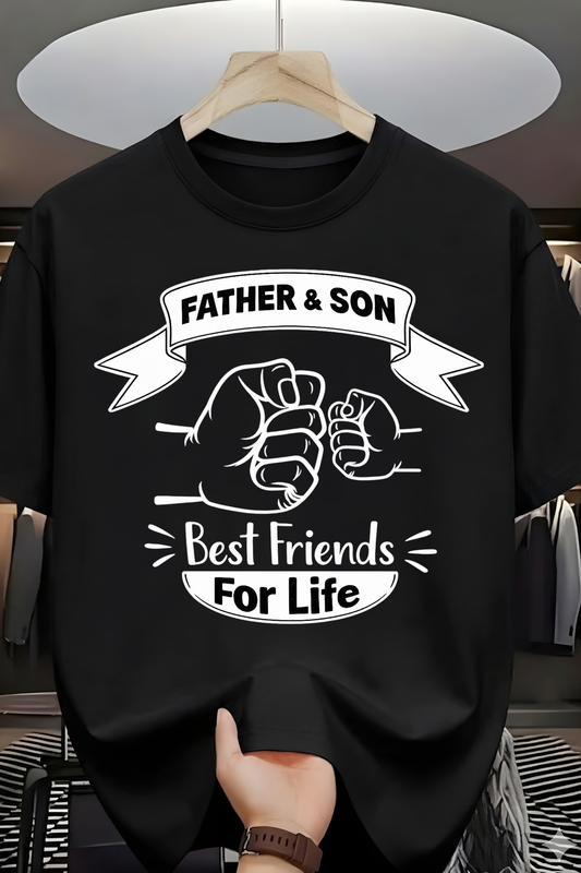 Father & Son Male Classic Crew T-Shirt