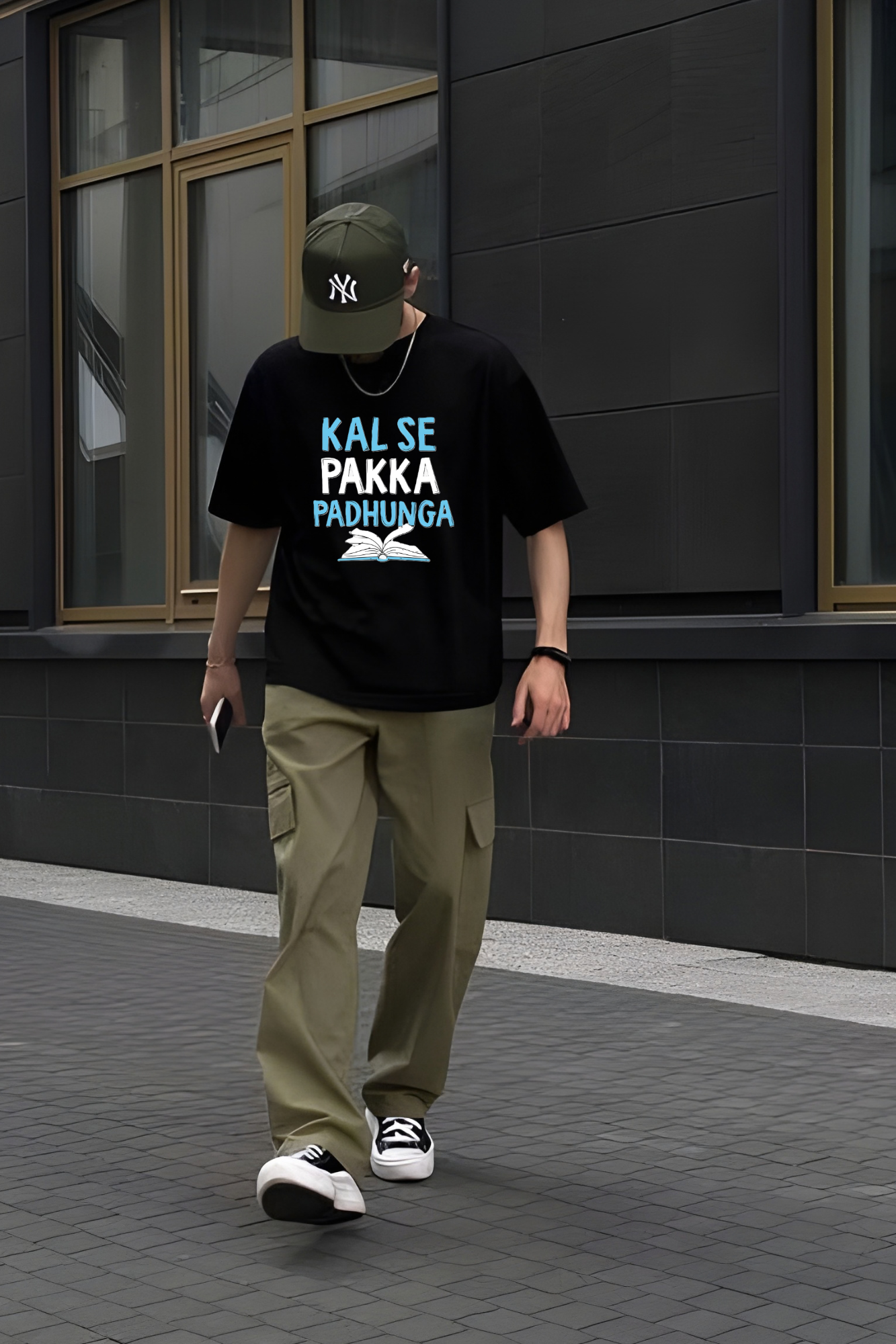 Kal se pakka padhunga Unisex Basic T-Shirt