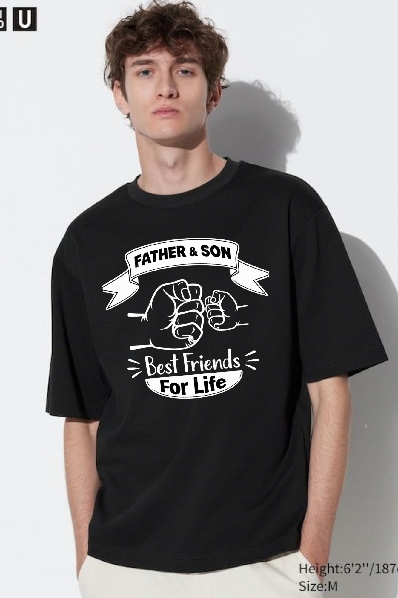 Father & Son Male Classic Crew T-Shirt