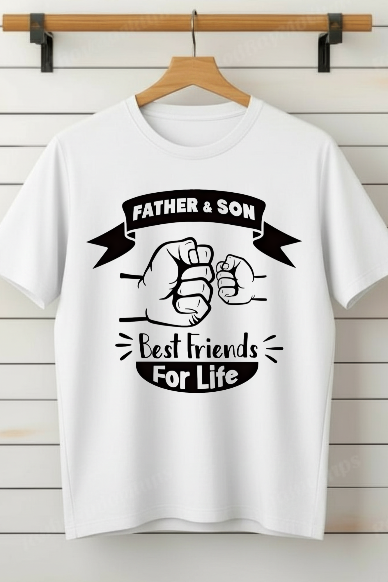 Father & Son Male Classic Crew T-Shirt