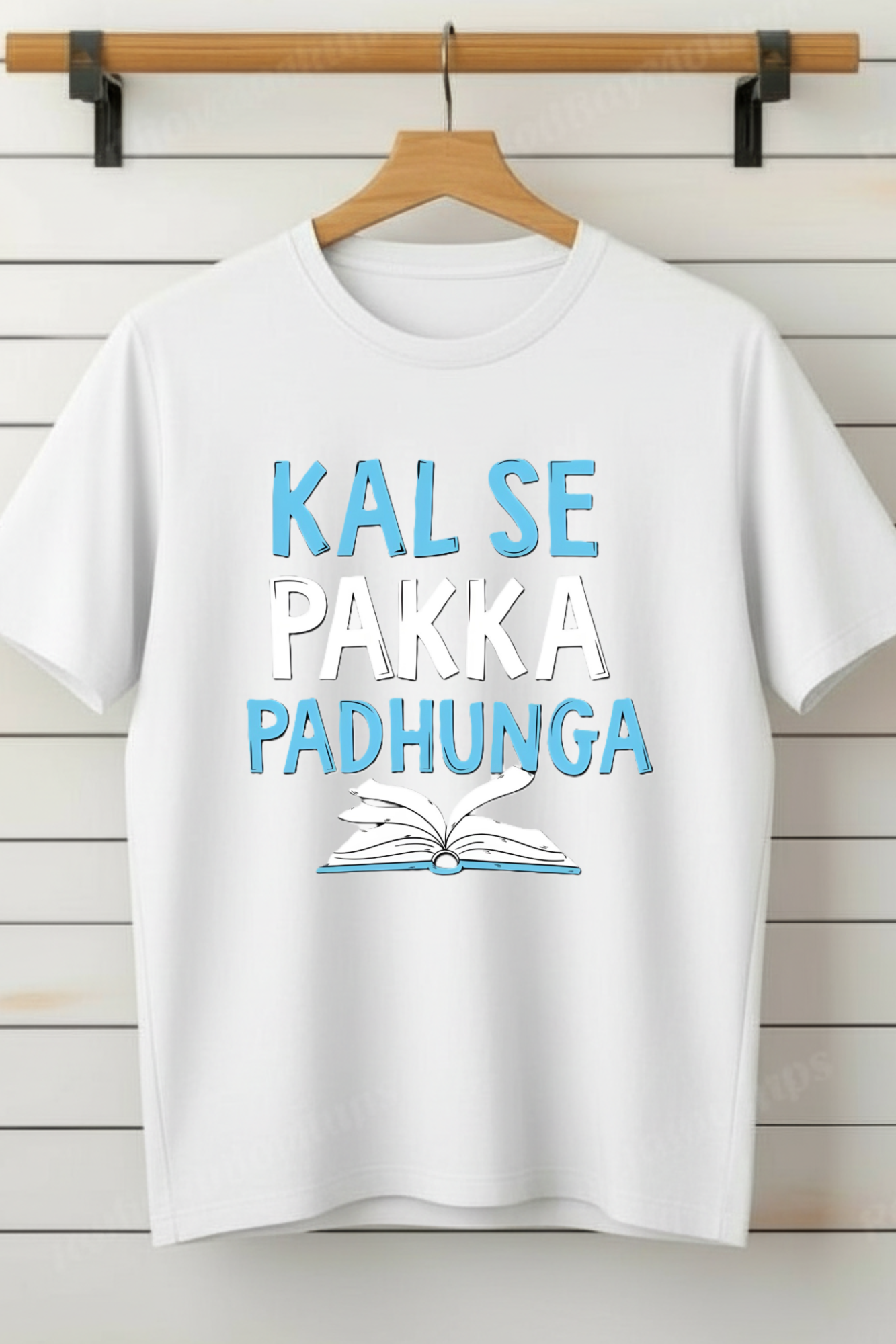 Kal se pakka padhunga Unisex Basic T-Shirt