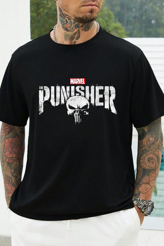 Marvel Punisher Oversized Tshirt
