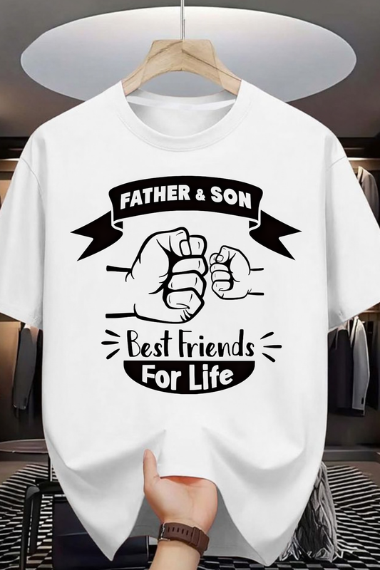 Father & Son Male Classic Crew T-Shirt