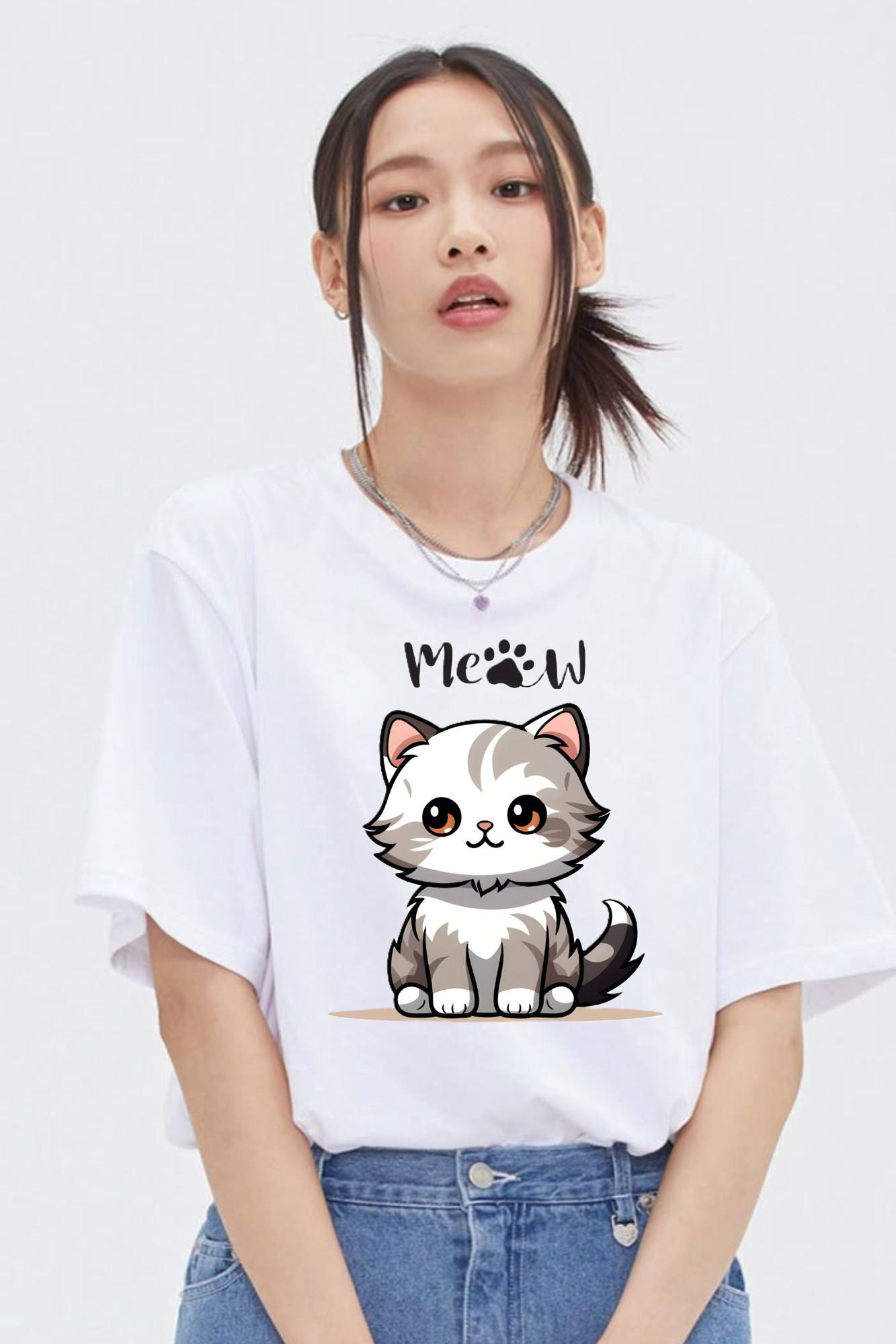 Cat Meow Women's Classic T-Shirt
