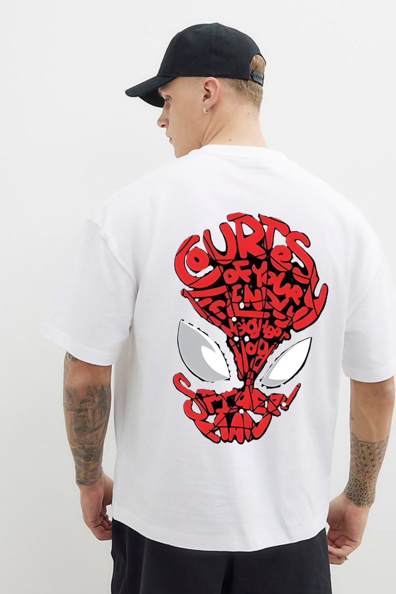 Red Venom Unisex Oversized Standard T-Shirt