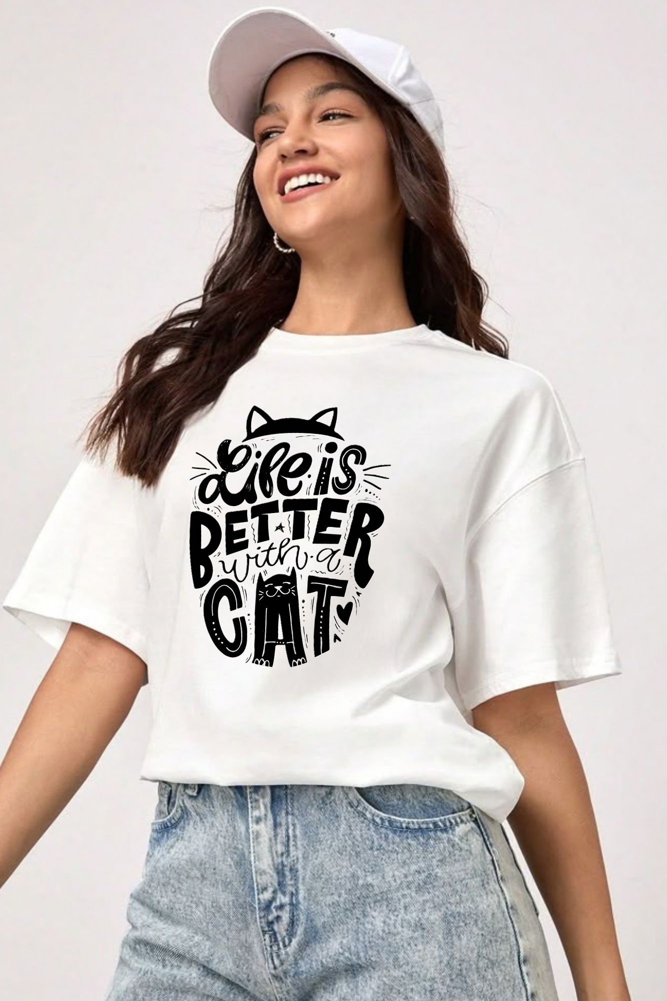 Life is Better With Cat Women's Classic T-Shirt