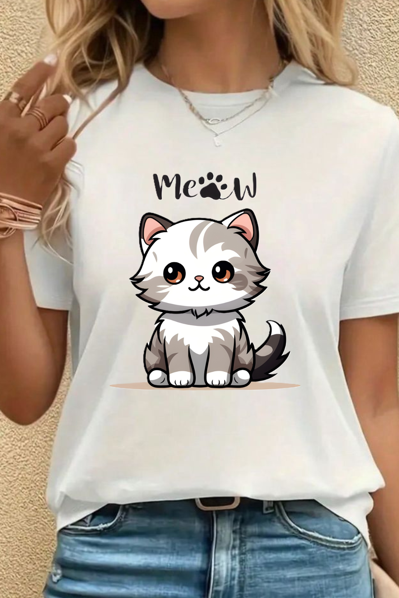 Cat Meow Women's Classic T-Shirt