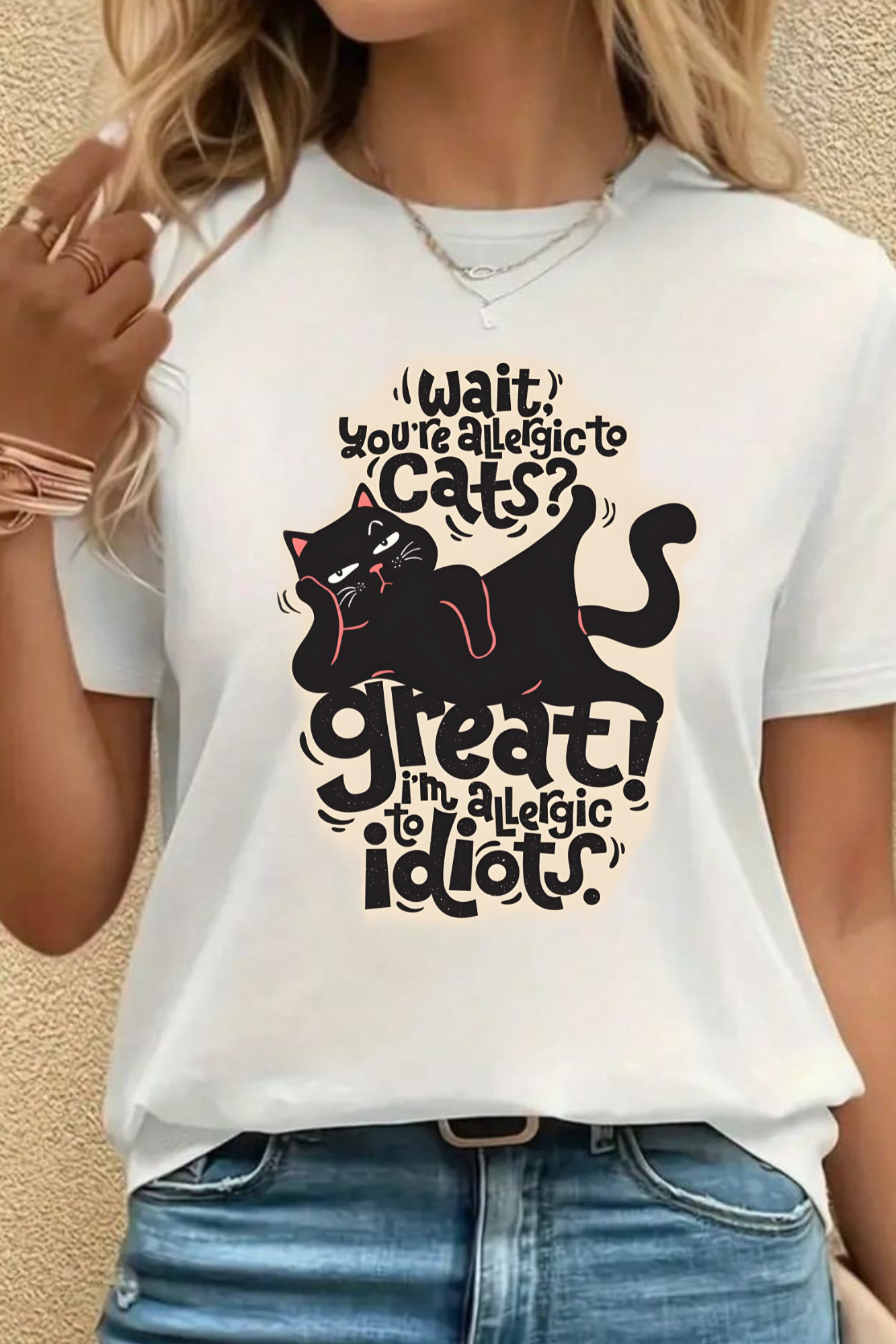Cat Alergy Women's Classic T-Shirt