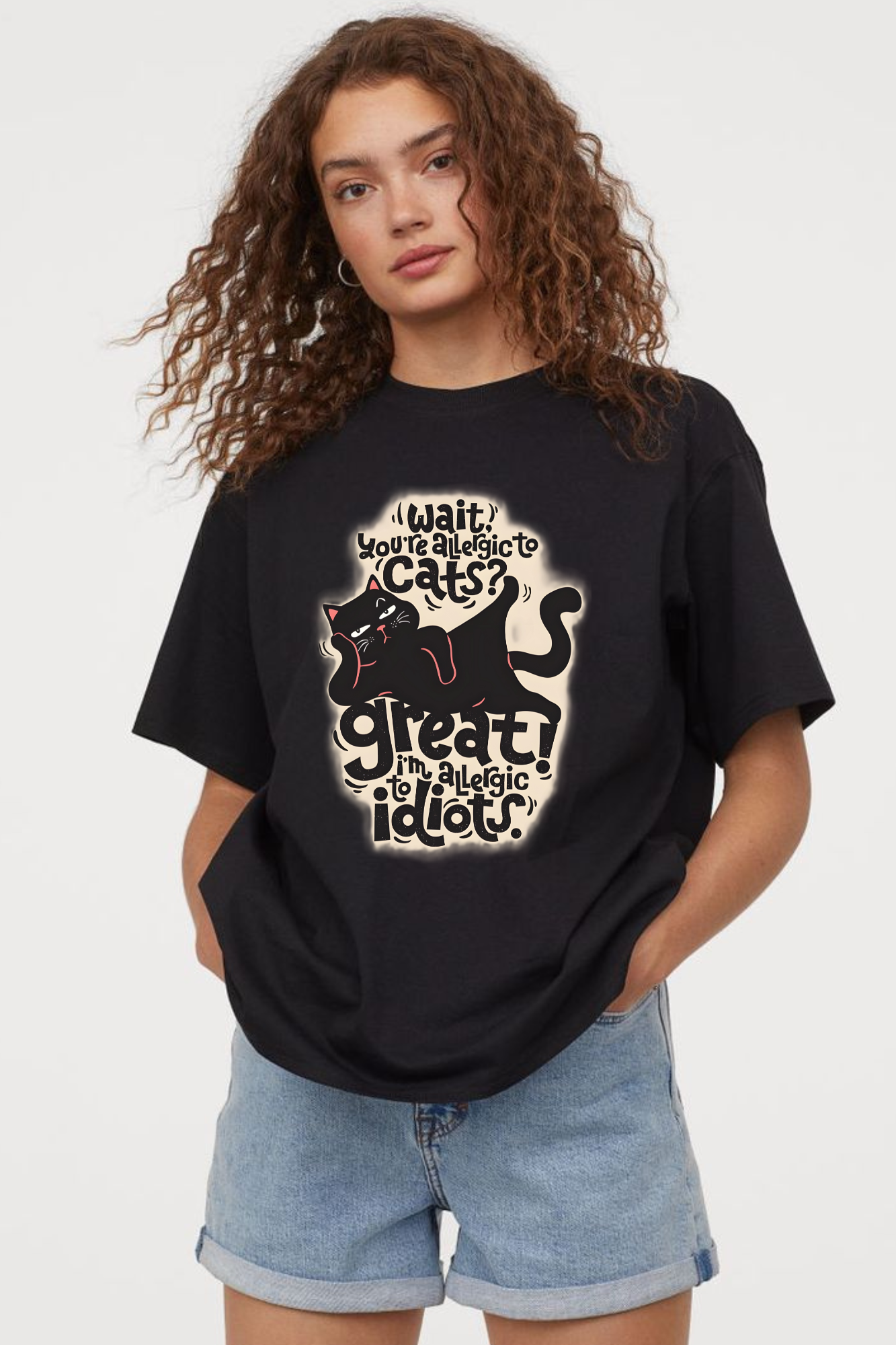 Cat Alergy Women's Classic T-Shirt