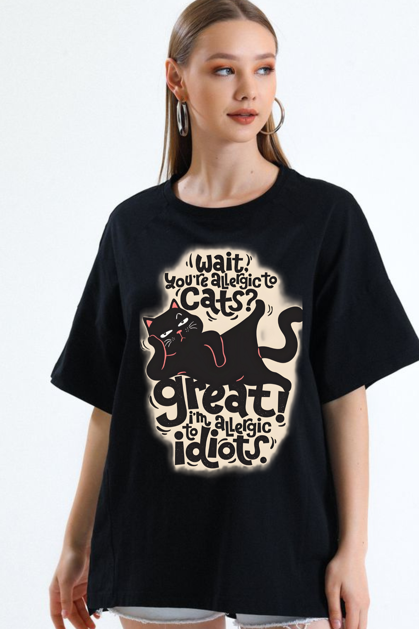Cat Alergy Women's Classic T-Shirt