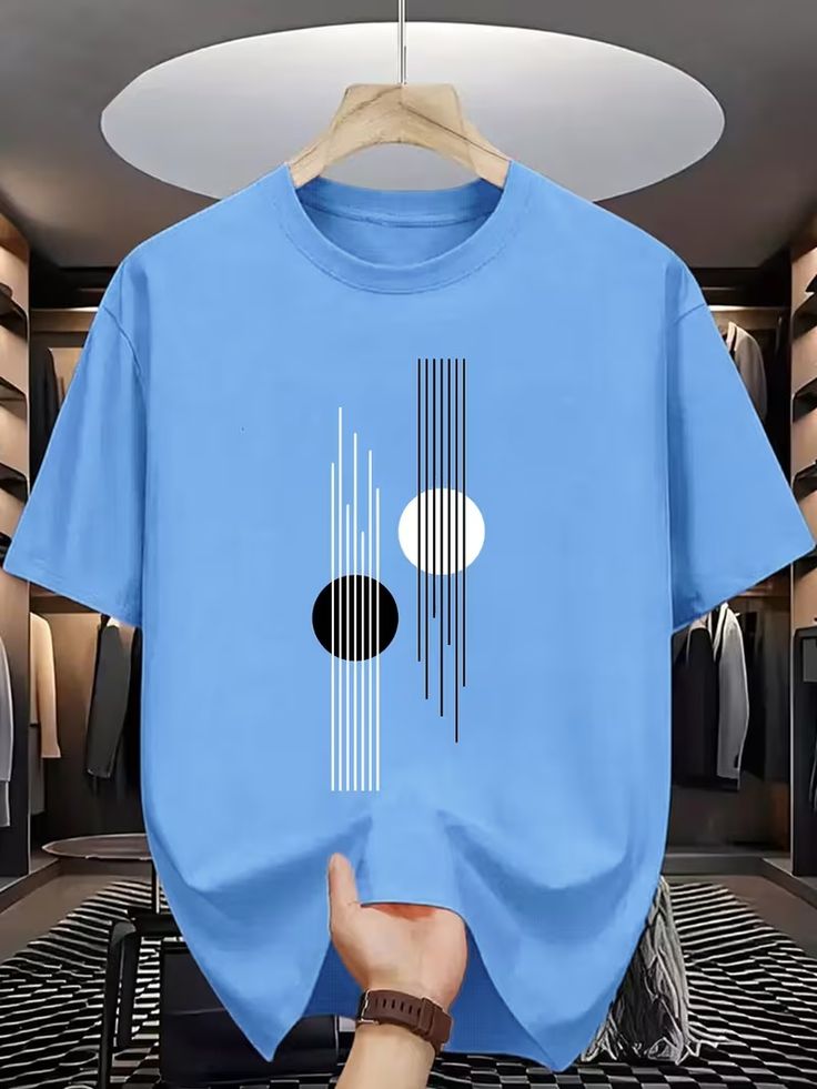 Striped Unisex Classic Crew T-Shirt