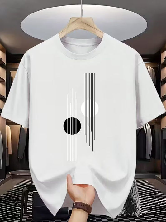 Striped Unisex Classic Crew T-Shirt