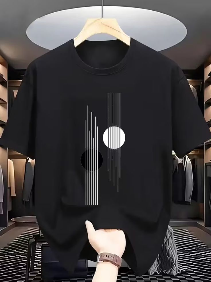 Striped Unisex Classic Crew T-Shirt